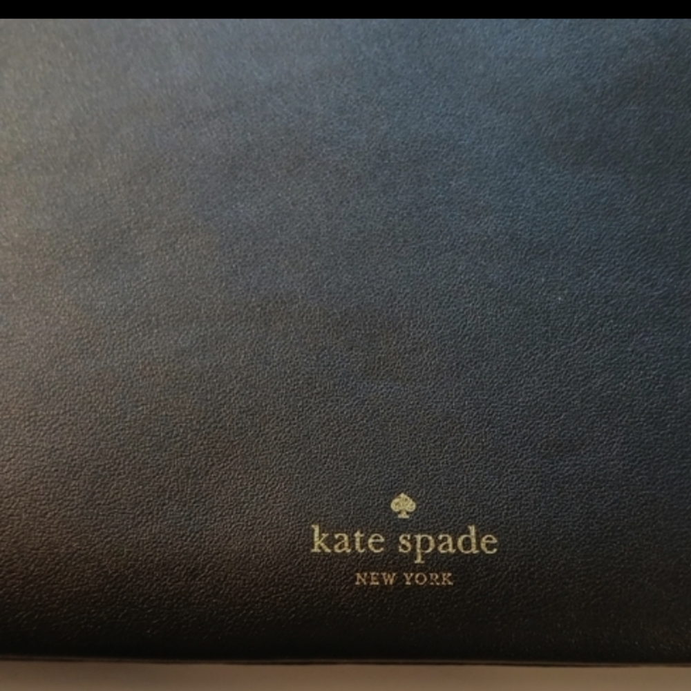 Kate Spade Glitzy Ritzy Skyline Willa Pouch Clutch Black Excellent Condition - Picture 8 of 9